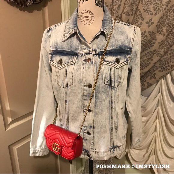 🆕 Def Leppard Denim Jean Jacket Oversized - Picture 4 of 8